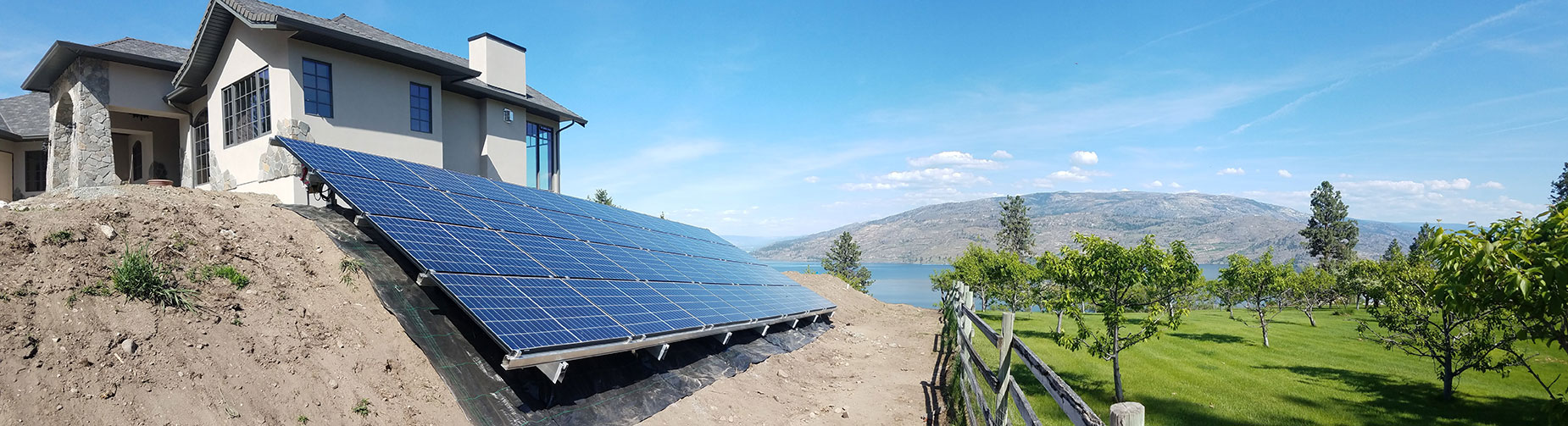 Okanagan Solar specializes in both solar and wind power and serves all locations in BC and even the Canadian north!